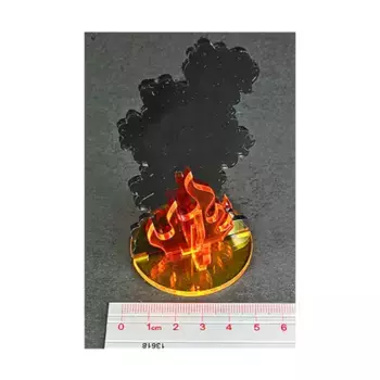 Пылающие обломки — очень большие, Token Sets - Explosion, Fire, Smoke (Litko Aerosystems)