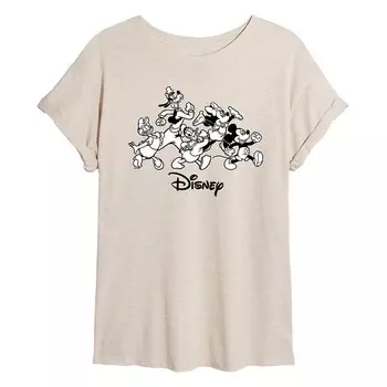 Пышная футболка Disney's «Микки Маус и друзья» для юниоров, цвет Beige Khaki