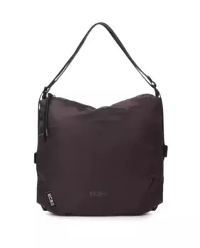 Пышная многопозиционная сумка через плечо среднего коричневого цвета Kcb, темно-коричневый
