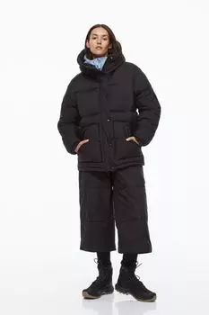 Пышные брюки с поясом H&amp;M, черный