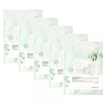 Pyunkang Yul Calming Mask 5 x 25 мл - Успокаивающая и увлажняющая тканевая маска, набор из 5 шт.