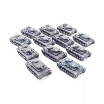 Pz III L, коллекция №3, WWII Micro Armour - Germany - Loose Miniatures (1:285)