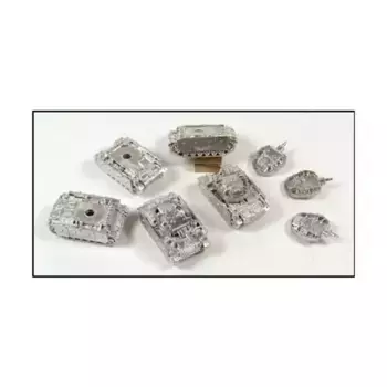 Pz III N с бортовыми юбками, WWII Micro Armour - Germany - Tanks (1:285)