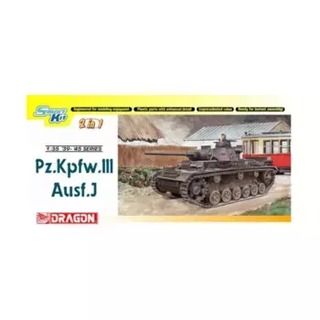 Pz.Kpfw.III Ausf.J (2 в 1), Dragon Models - '39 to '45 Series - Germany (1:35)