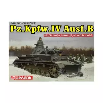 Pz.Kpfw. IV Ausf.B с системой Шнеераумер Шмидта, Dragon Models - '39 to '45 Series - Germany (1:35)