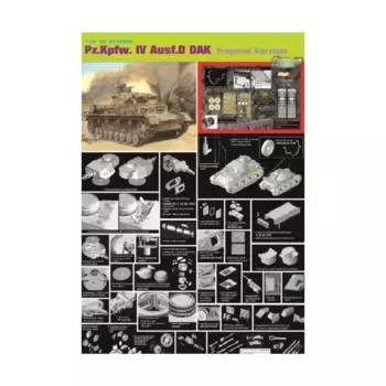 Pz.Kpfw. IV Ausf.D DAK Тропическая версия, Dragon Models - '39 to '45 Series - Germany (1:35)