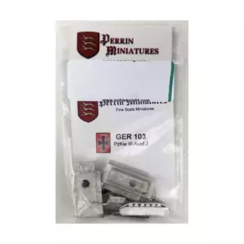 PzKw III Ausf J, WWII Miniatures - German (10mm) (Perrin Miniatures)