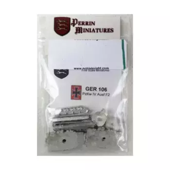 PzKw IV Ausf F2 (75 ммL48), WWII Miniatures - German (10mm) (Perrin Miniatures)