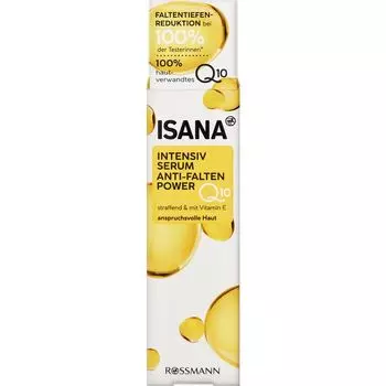 Q10 Интенсивная сыворотка против морщин ISANA, 30 ml