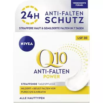 Q10 Power против морщин + укрепляющий дневной уход SPF 30 NIVEA, 50 ml