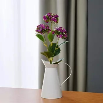 Q-Art Декоративный бутон гортензии - Фиолетовый - 69 см