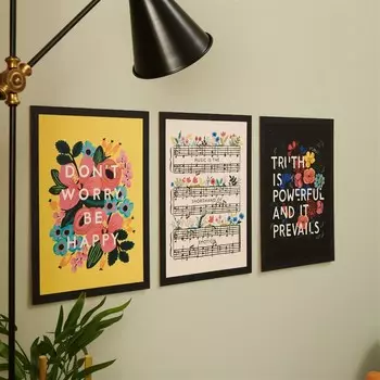 Q-Art Набор декоративных картин «Счастье» - 30x40 см