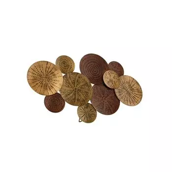 QAZQA - Арт-деко Настенный светильник в стиле ар-деко античное золото I латунь 71 см - Kelly I гостиная I спальня - стальной круглый - подходит для светодиодов E27