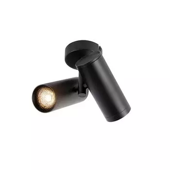 QAZQA — Design Spot I Прожектор I Потолочный светильник I Потолочный светильник I Прожектор I Лампа I Свет черный, 2 лампы — Scopio Honey I Гостиная I Спальня — Алюминиевый круглый светильник — Подходит для светодиодов GU10