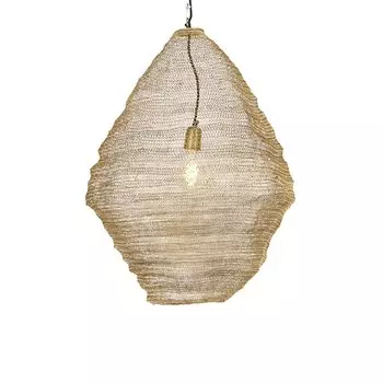 QAZQA - Восточный подвесной светильник в восточном стиле I подвесной светильник I подвесной светильник золото I латунь 60 см - Нидум I гостиная I спальня - круглая сталь - подходит светодиод E27