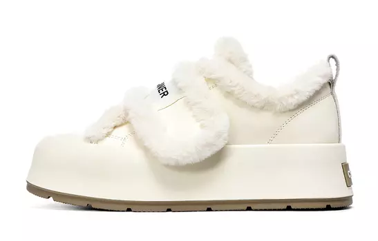 Qianbaidu C°Banner C°BANNER Повседневная обувь Женская, Молочно-коричневый (одинарная шнуровка)