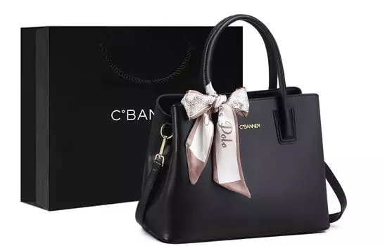 Qianbaidu C°Banner C°BANNER Женская сумка через плечо, Цвет печенья - 11081