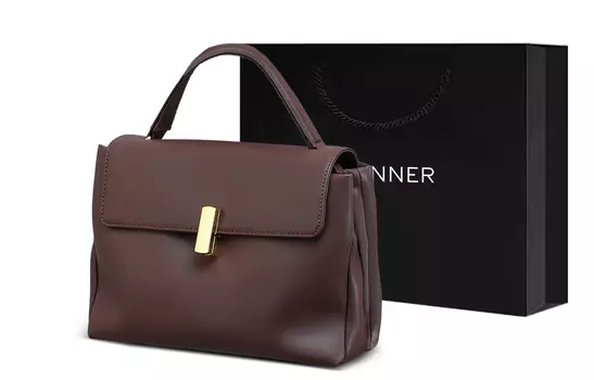 Qianbaidu C°Banner C°BANNER Женская сумка, Коричневый