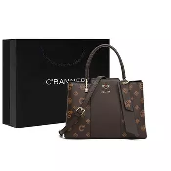 Qianbaidu C°Banner C°BANNER Женская сумка через плечо, Коричневый - 11807