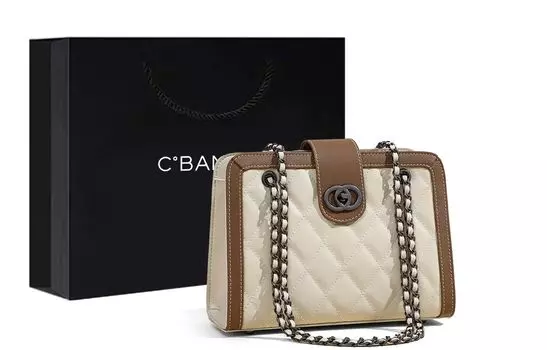 Qianbaidu C°Banner C°BANNER Женская сумка через плечо, Белый - 11283