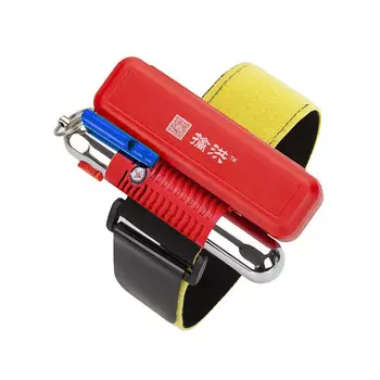 QINGHONG открытый самоспасательный автоматический надувной браслет для дайвинга, серфинга, спасательное оборудование, детский браслет против утопления, красный