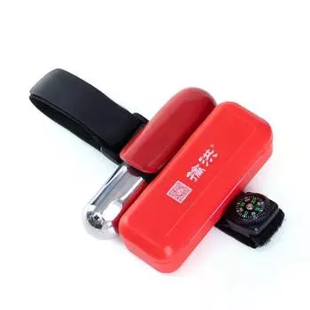 QINGHONG Плавательный поплавок Нарукавная повязка Надувная подушка безопасности Браслет Спасение на воде В каждый комплект входят обычные газовые баллоны с гальваническим покрытием