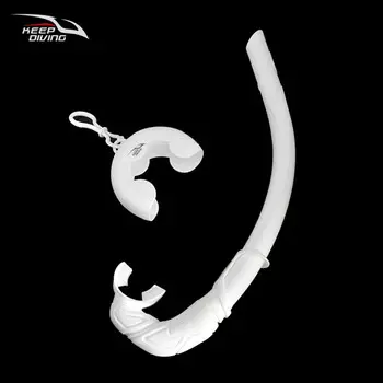 QINGHONG подводное плавание, влажная силиконовая трубка, мягкая портативная коробка для хранения, оборудование для тренировок по плаванию, белый, один размер