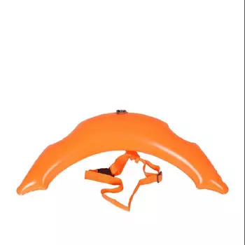 QINGHONG портативный надувной поплавок для самоспасения против утопления оранжевый плавательный спасательный круг для плавания поплавок оранжевый