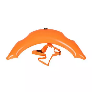 QINGHONG портативный самоспасательный надувной поплавок для защиты от утопления, защитное оборудование для плавания, спасательное плавательное кольцо, оранжевый поплавок