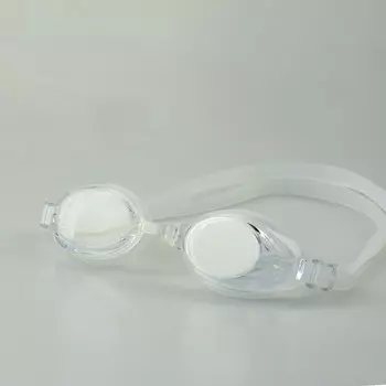 QINGHONG противотуманные тренировочные детские очки высокой четкости для плавания для мальчиков и девочек, детские водонепроницаемые очки, белые, 2 шт