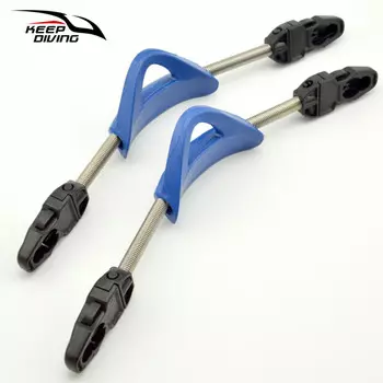 QINGHONG весенняя обувь из нержавеющей стали, сменный шнурок, стальной ремень, противоскользящий ремень с открытой пяткой, SSA-612C, синий, размер XS-L