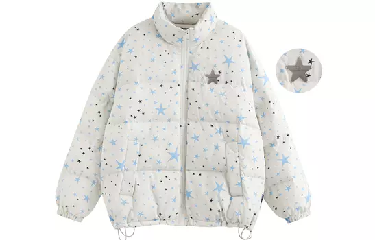 Qisenyar Стеганая куртка унисекс, Желтый