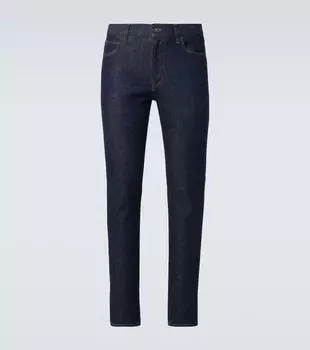 Quarona джинсы с заниженной талией slim Loro Piana, Dark Lagoon