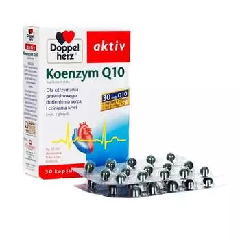 Queisser Pharma, Доппельгерц Актив Коэнзим Q10, 30 капсул