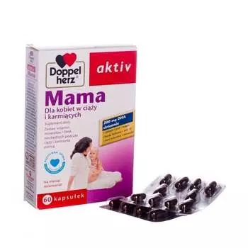 Queisser Pharma, Доппельгерц Актив Мама, 60 капсул