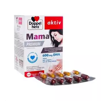 Queisser Pharma, Доппельгерц Актив Мама Премиум, 60 капсул