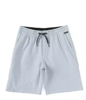 Quiksilver Big Boys 8-20 Амфибия 17Шорты для доски с внешним швом, серый