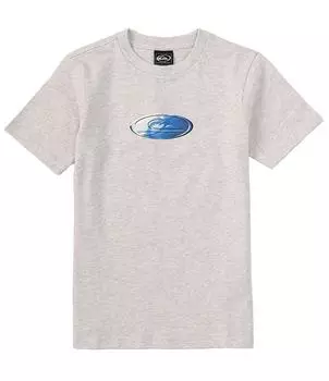 Quiksilver Big Boys 8–20 с коротким рукавом N.A.R. Футболка, серый