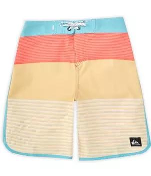 Quiksilver Big Boys 8–20 Surfsilk Tijuana 17 Шорты для доски с внешним швом, бежевый