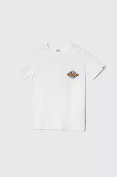 Quiksilver Детская хлопковая футболка RAINMAKERYTH, телесного цвета