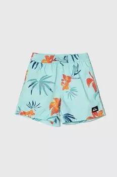 Quiksilver Детские шорты для плавания MIX VLY YTH 14, бирюзовый