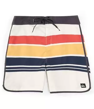 Quiksilver Everyday Stripe 19Шорты для доски с внешним швом, бежевый