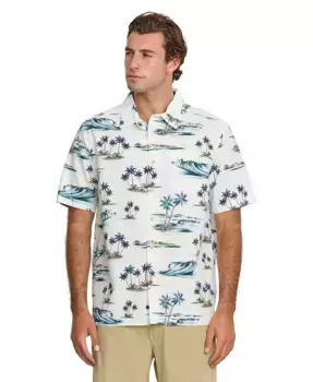 Quiksilver Мужская рубашка Day Dreamin' Woven Quiksilver Waterman, белый