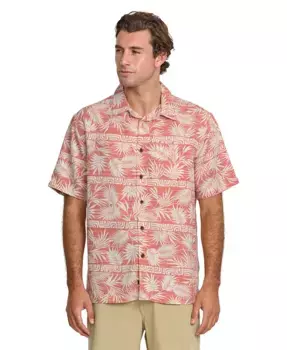Quiksilver Мужская рубашка Fern Garden Woven Quiksilver Waterman, оранжевый