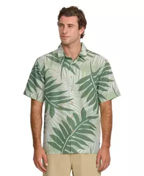 Quiksilver Мужская рубашка Vacation Woven Quiksilver Waterman, зеленый