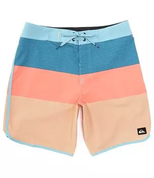 Quiksilver Surfsilk Tijuana 19Шорты для доски с внешним швом, оранжевый