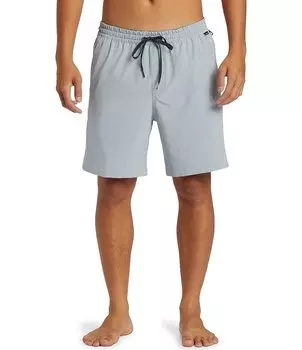 Quiksilver Taxer Amphibian 18Шорты для доски с внешним швом, серый