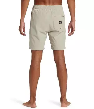 Quiksilver Taxer Amphibian 18Шорты для доски с внешним швом, бежевый