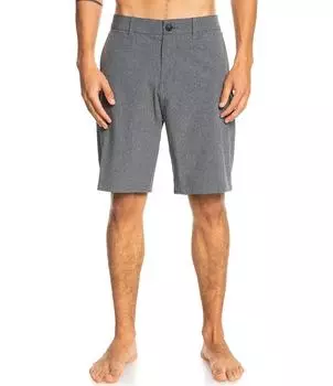 Quiksilver Union Хизер Амфибия 20Гибридные шорты с внешним швом, серый