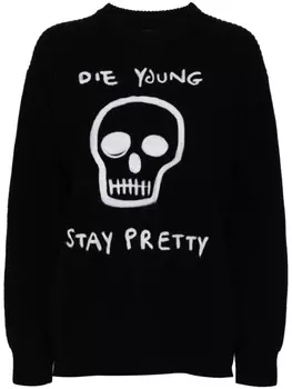 R13 джемпер Die Young Boyfriend, черный